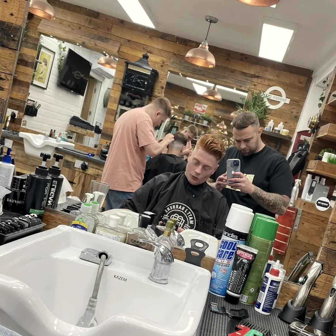 Matt J Barbers Leamington Spa shop